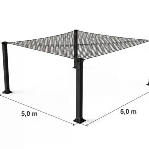 Komplet 5,0 x 5,0m - 2 miejsca postojowe
