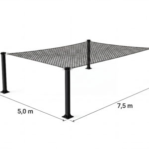 Komplet 5,0 x 7,5m - 3 miejsca postojowe